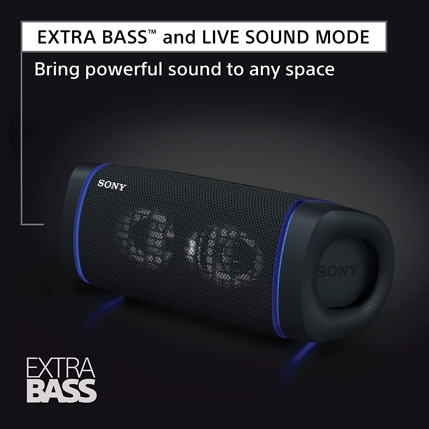 SRS-XB33-Sony Wireless Bluetooth Speaker With Extra Bass (Blue) - Anil Radio House