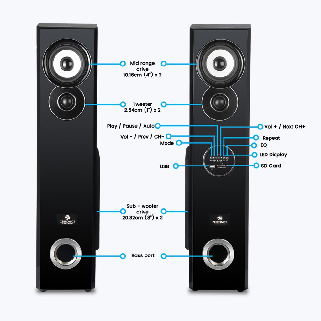 intex 11600 tower speaker