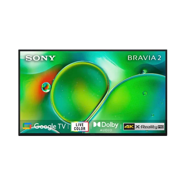 Sony 108 cm (43) BRAVIA 2 4K Ultra HD Smart LED Google TV K-43S20 (Black)