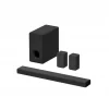 Sony HT-A3000 5.1ch 360 Spatial Sound Mapping SoundbarHome theatre system with Dolby Atmos and wireless Subwoofer SA-SW3 & Rear Speaker SA-RS3S( 550W,Bluetooth,360 RA,HDMI eArc & Optical Connectivity)