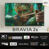 Sony 126 cm (50) BRAVIA 2 II 4K Ultra HD Smart LED Google TV K-50S22M2 (Black)