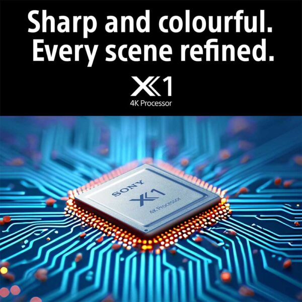 Sony 126 cm (50) BRAVIA 2 II 4K Ultra HD Smart LED Google TV K-50S25M2 (Black)