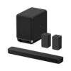 New Sony HT-S2000 5.1ch Dolby Atmos Compact Soundbar Home Theatre System with SA-SW5 wireless Subwoofer and SA-RS3S rear speaker( Dolby Atmos/DTSX, Bluetooth Connectivity, HDMI, Optical, HEC App Control)