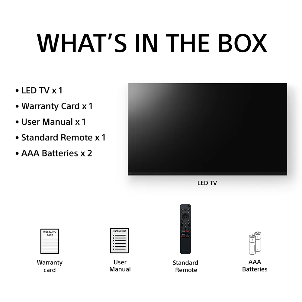 Sony 139 cm (55) BRAVIA 8 4K Ultra HD Smart OLED Google TV K-55XR80 (Black) - Image 4