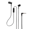 Sony MDR-EX155AP in-Ear Headphones with Mic and Tangle Free Cable (Black)