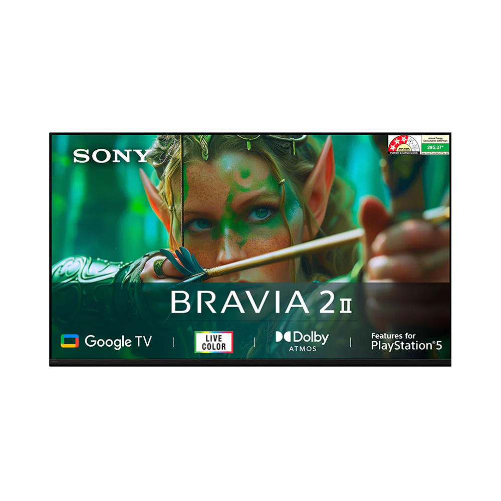 Sony 189 cm (75) BRAVIA 2 II 4K Ultra HD Smart LED Google TV K-75S25M2 (Black) - Image 2
