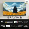 Sony 126 cm (50) BRAVIA 2 II 4K Ultra HD Smart LED Google TV K-50S22BM2 (Black)