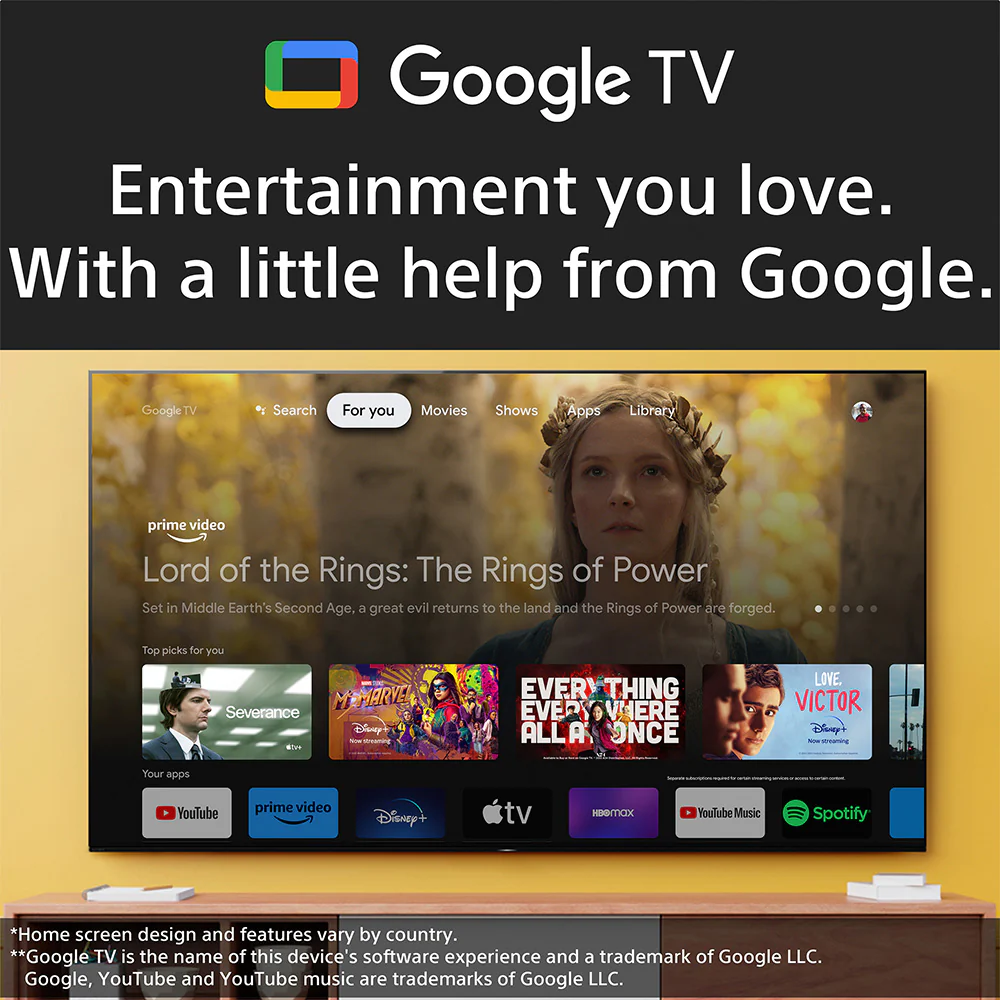 Sony XR-55X90L Bravia 139 cm (55) XR Series 4K Ultra HD Smart Full array LED Google TV (Black) - Image 2