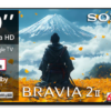 Sony 126 cm (50) BRAVIA 2 II 4K Ultra HD Smart LED Google TV K-50S22BM2 (Black)