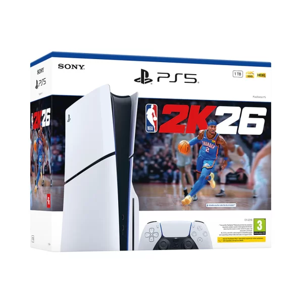 PS5® Console Slim – NBA 2K26 Bundle