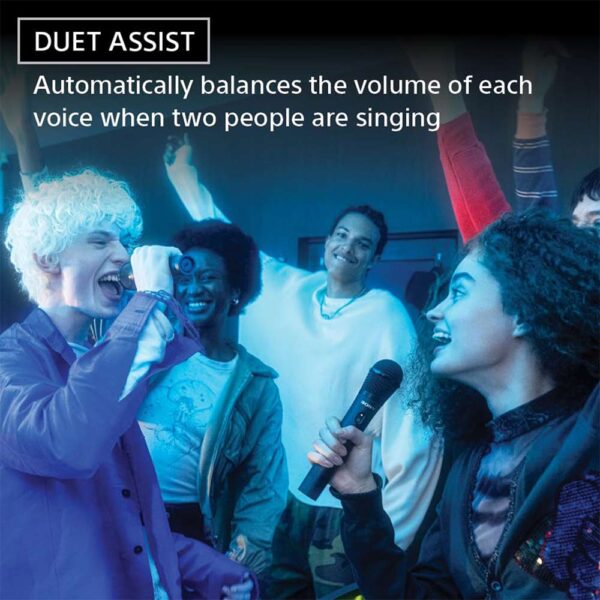 Sony ULTMIC1 Wireless Microphone for Karaoke with 20 Hour Battery, Includes Two Wireless Mics and Receiver (UOULTMIC1)