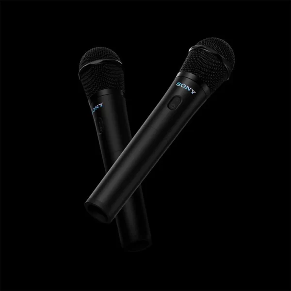Sony ULTMIC1 Wireless Microphone for Karaoke with 20 Hour Battery, Includes Two Wireless Mics and Receiver (UOULTMIC1)
