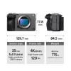 Sony FX3A Cinema Line Full-Frame Camera | 4K 120P | Compact & Lightweight | Made for Filmmakers | Cinematic Shots - (Grey)