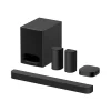Sony Bravia Theatre System 6(HT-S60) Real 5.1ch 1000W,Dolby Atmos/DTS:X Soundbar Home Theatre with Powerful subwoofer & Wireless Rear Speakers,Voice Zoom3,BCA App, Bluetooth,HDMI eARC