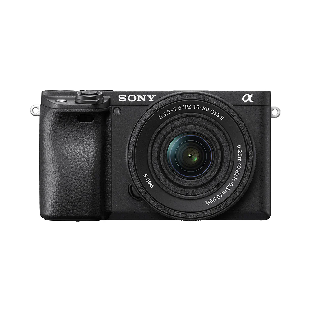 Sony Alpha ILCE 6100K 24.2 MP Mirrorless Digital SLR Camera with SELP16502 Power Zoom Lens | APS-C Sensor | Fast Auto Focus,Real-time Eye AF,Real-time Tracking | 4K Vlogging Camera - Black