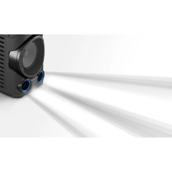 Sony MHC-V73D High Power Audio System with Bluetooth Technology(Karaoke,Gesture Control, Party Light, Taiko)