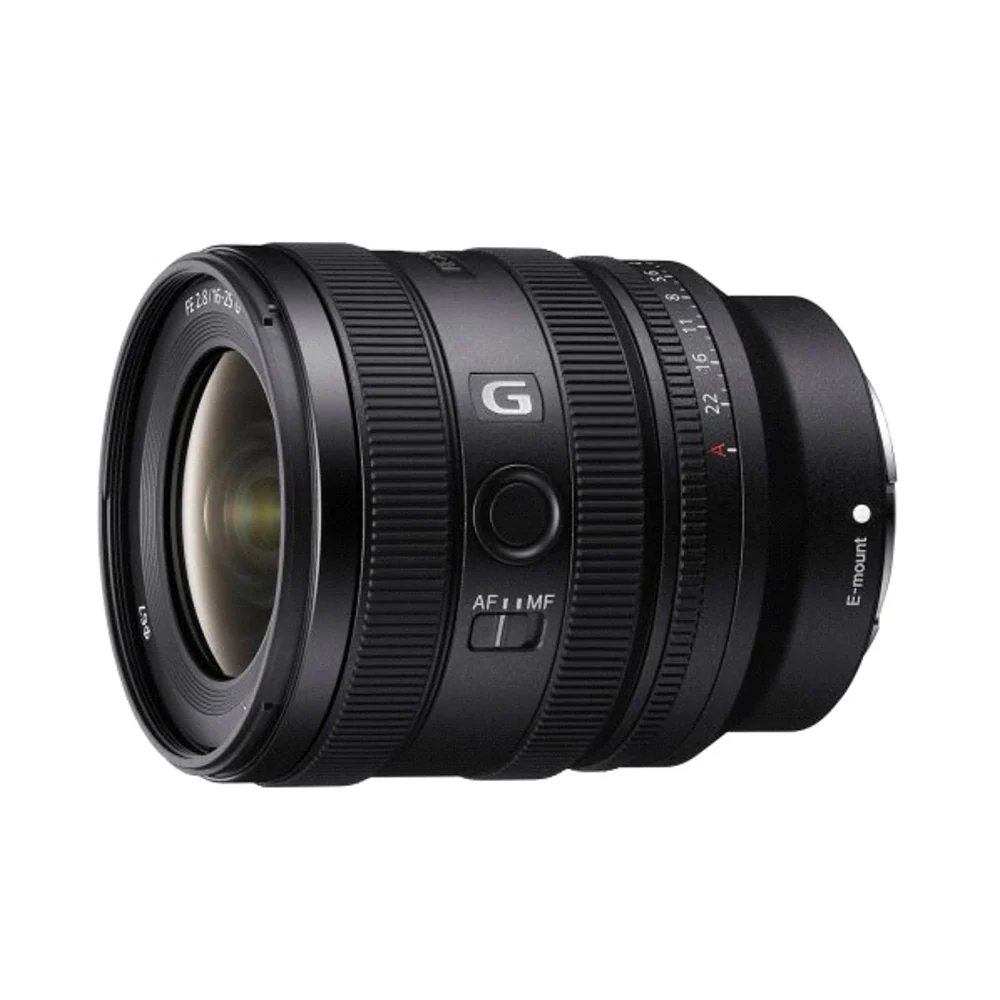 Sony E Mount FE 16-25mm F2.8 G I Full Frame Lens (SEL1625G) | Smallest & Lightest | Wide-Angle Zoom Lens | High Resolution & Bokeh