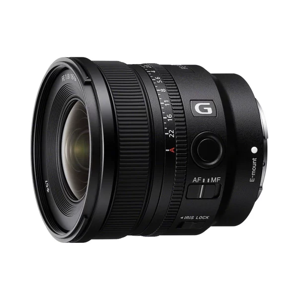 Sony E-mount FE 16 mm F1.8 G Full-Frame Lens (SEL16F18G) I Ultra-Wide | Compact | G Lens Bokeh - Black