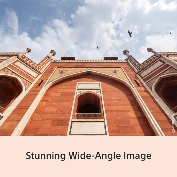 Sony E-mount FE 16 mm F1.8 G Full-Frame Lens (SEL16F18G) I Ultra-Wide | Compact | G Lens Bokeh - Black