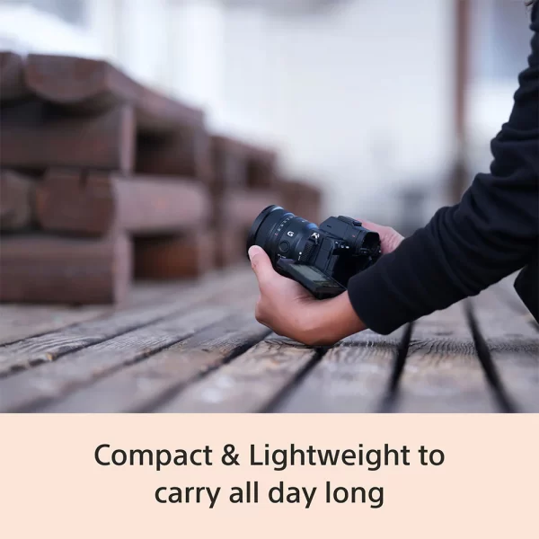 Sony E-mount FE 16 mm F1.8 G Full-Frame Lens (SEL16F18G) I Ultra-Wide | Compact | G Lens Bokeh - Black