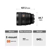 Sony E-mount FE 85 mm F1.4 GM II Full-Frame Lens (SEL85F14GM2) I Gorgeous Bokeh I Superb Resolution | Compact and lightweight | Portrait Lens - Black