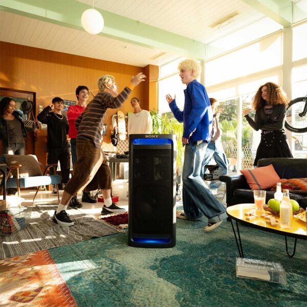 Sony ULT TOWER9 (SRS-ULT900)|Wireless,Bluetooth Party Speaker with Massive Bass,360°Sound & Party Lights,25hr Playtime,Karaoke, TouchPanel, Built in Power Bank, TV Sound Booster, Get Wireless Dual ULTMIC1