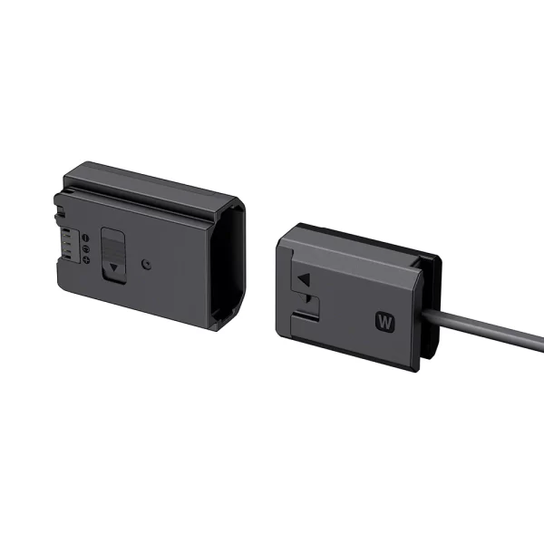 DC-C1 USB PD DC Coupler for Sony NP-FZ100 & NP-FW50 — Lockable Cable with Power Indicator, 1.6m Adjustable Cord for Continuous Camera Power