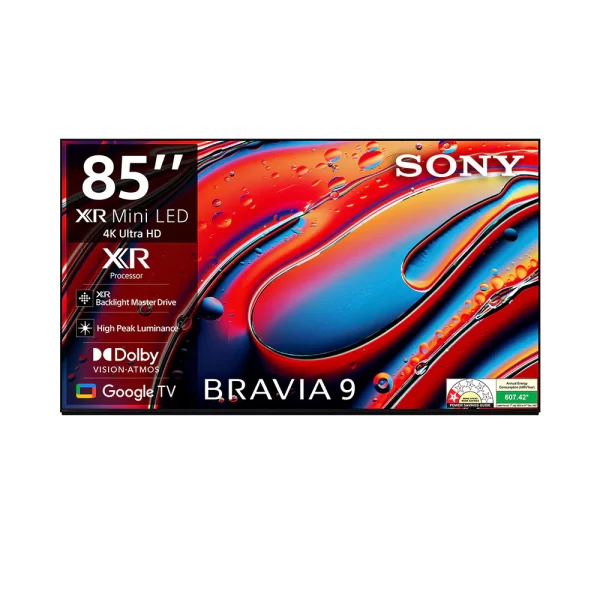 Sony 215 cm (85) BRAVIA 9 4K Ultra HD Smart Mini LED Google TV K-85XR90 (Black)