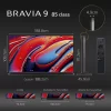 Sony 215 cm (85) BRAVIA 9 4K Ultra HD Smart Mini LED Google TV K-85XR90 (Black)