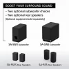 Sony HT-A3000 5.1.ch 360 SSM and Dolby Atmos Soundbar Home Theatre System with Wireless subwoofer SA-SW7 and Rear Speaker SA-RS5S(Hi Res & 360 Reality Audio, Bluetooth,Google/Alexa)