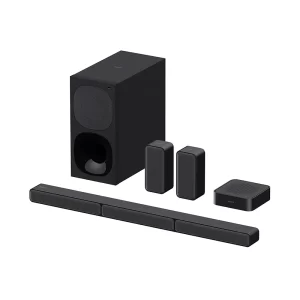 Sony HT-S40R Real 5.1ch Dolby Audio Soundbar for TV with Subwoofer & Wireless Rear Speakers, 5.1ch Home Theatre System (600W, Bluetooth & USB Connectivity, HDMI & Optical Connectivity, Sound Mode)