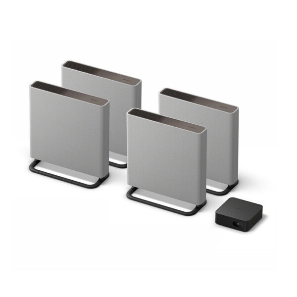 Sony Bravia Theatre Quad(HT-A9M2) Premium Home Theatre System with 360SSM,Multi Dimensional Sound with Wireless Subwoofer SW7 (IMAX,Dolby Atmos/DTSx,360RA,Voice Zoom3,Alexa & Google,8K/4K HDR),Grey