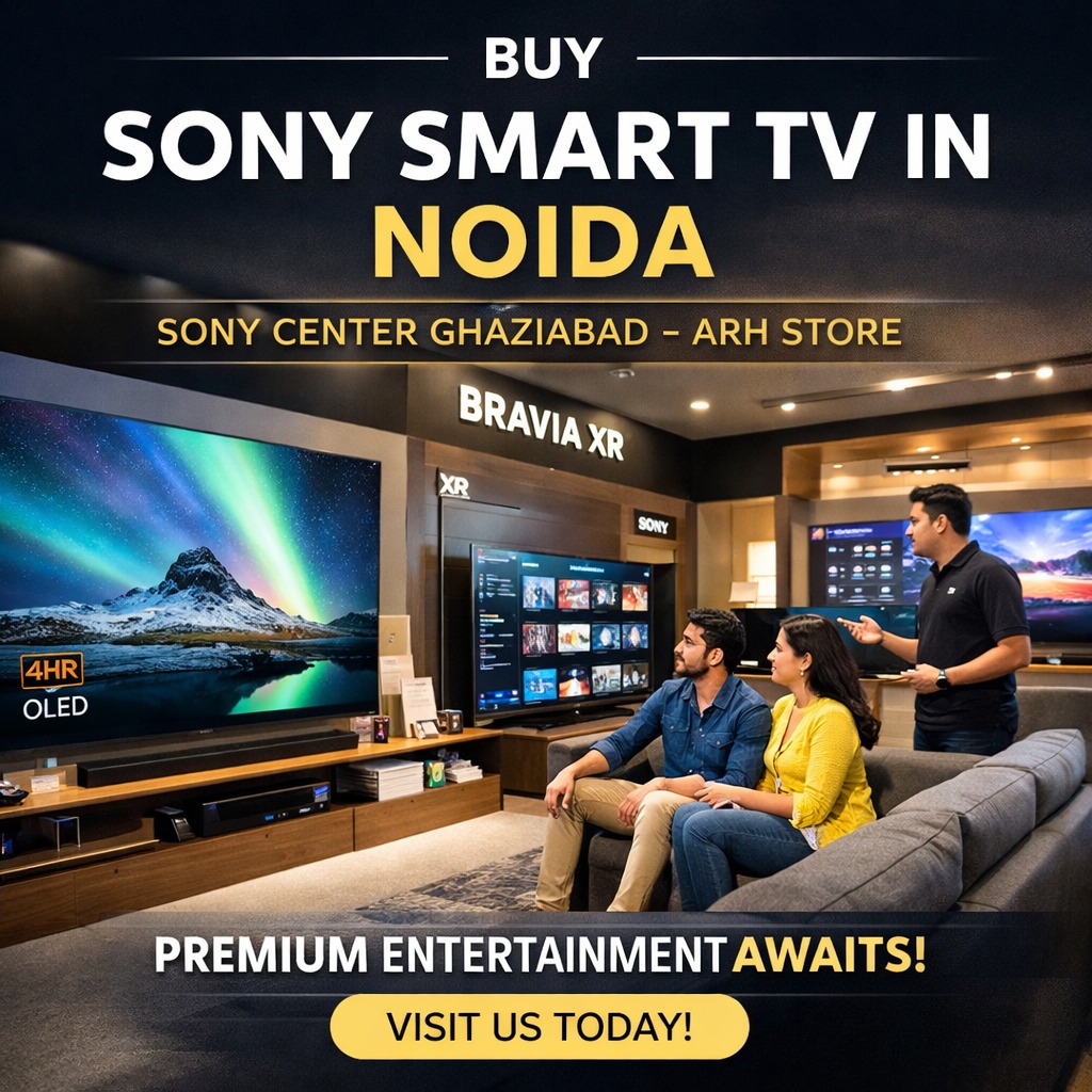Sony Smart TV in Noida at Sony Center Ghaziabad ARH Store