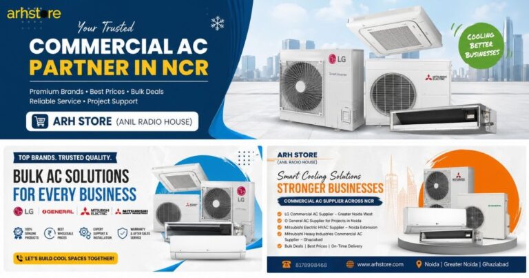 Your Trusted Commercial AC Partner in NCR – ARH Store