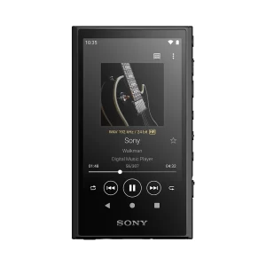 Sony NW-A306 32GB Walkman Hi-Res Portable Digital Music Player with Android 12.0, 3.6" Touch Screen, S-Master Hx, DSEE-Hx, Wi-Fi & Bluetooth and USB Type-C - Black