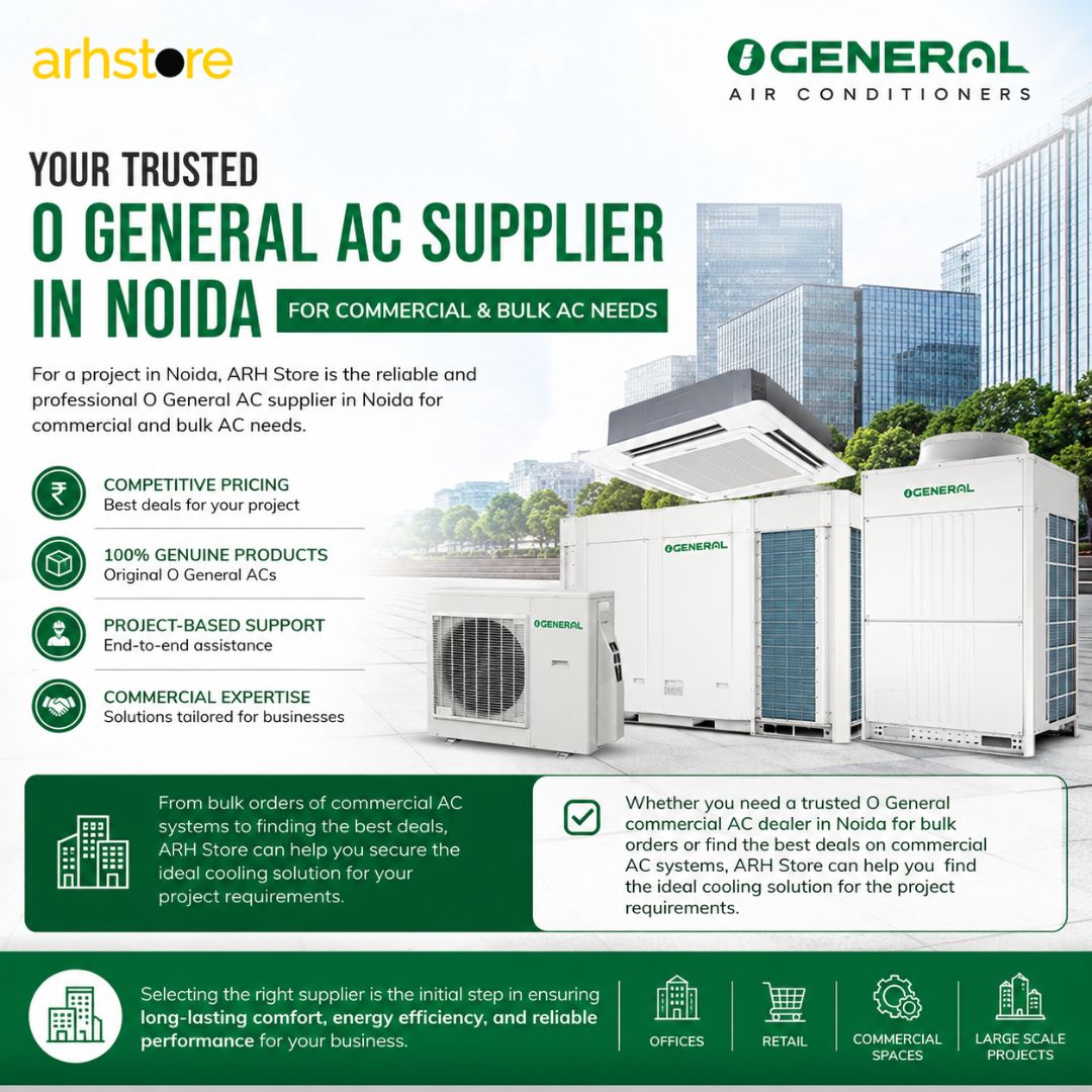 O General commercial AC supplier Noida